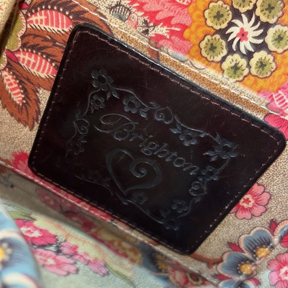 Brighton Basket Weave Handbag ECU - Picture 10 of 12